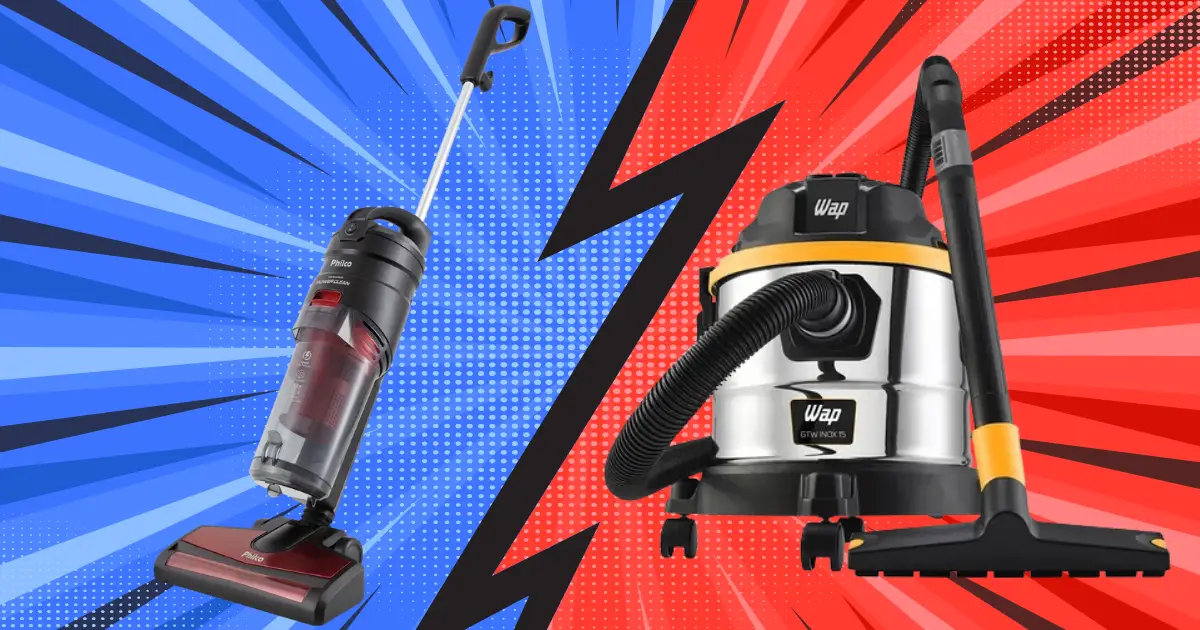 Aspirador Vertical ou Tradicional